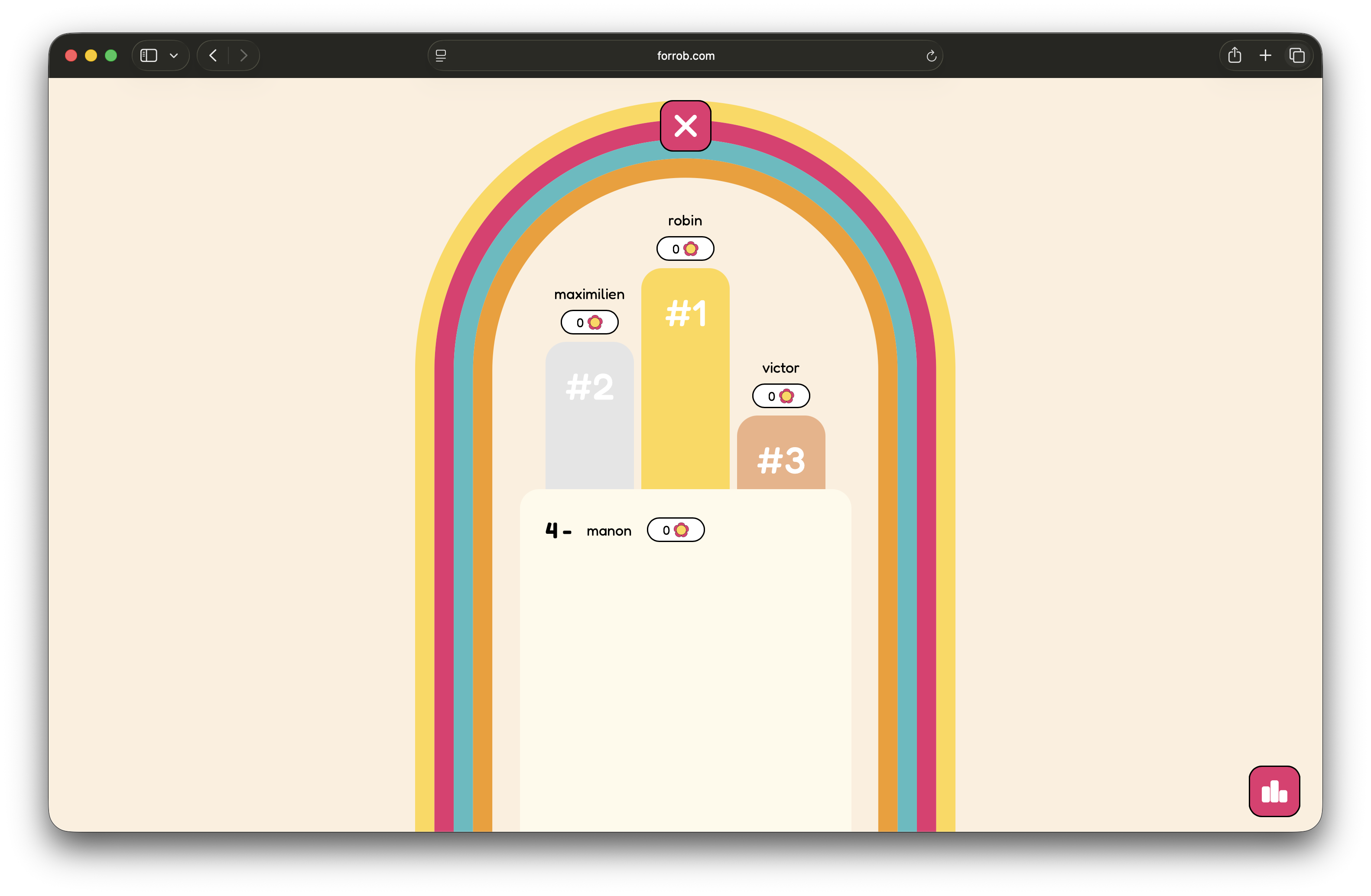 Capture d'écran de 'Blindtest'